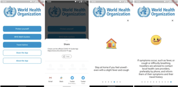 WHO推出官方疫情APP：推送新聞警報 幫助自我診斷