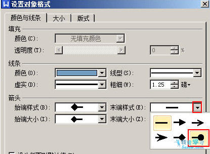 設置末端樣式