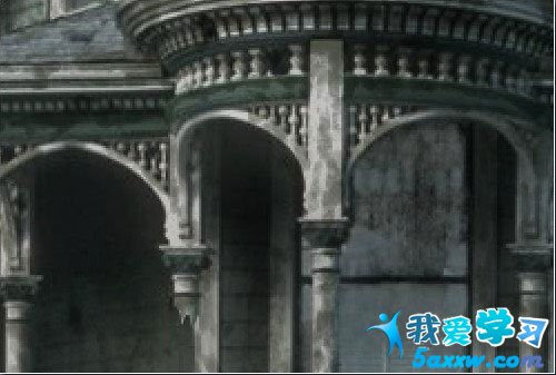 ps設計實例-打造恐怖陰森城堡