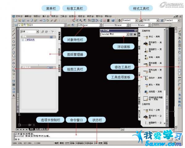 AutoCAD基礎(chǔ)教程：界面布局與基本概念