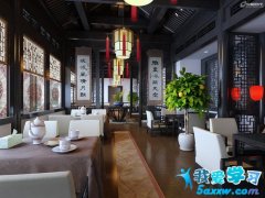 3ds Max為你打造豪華中式餐廳